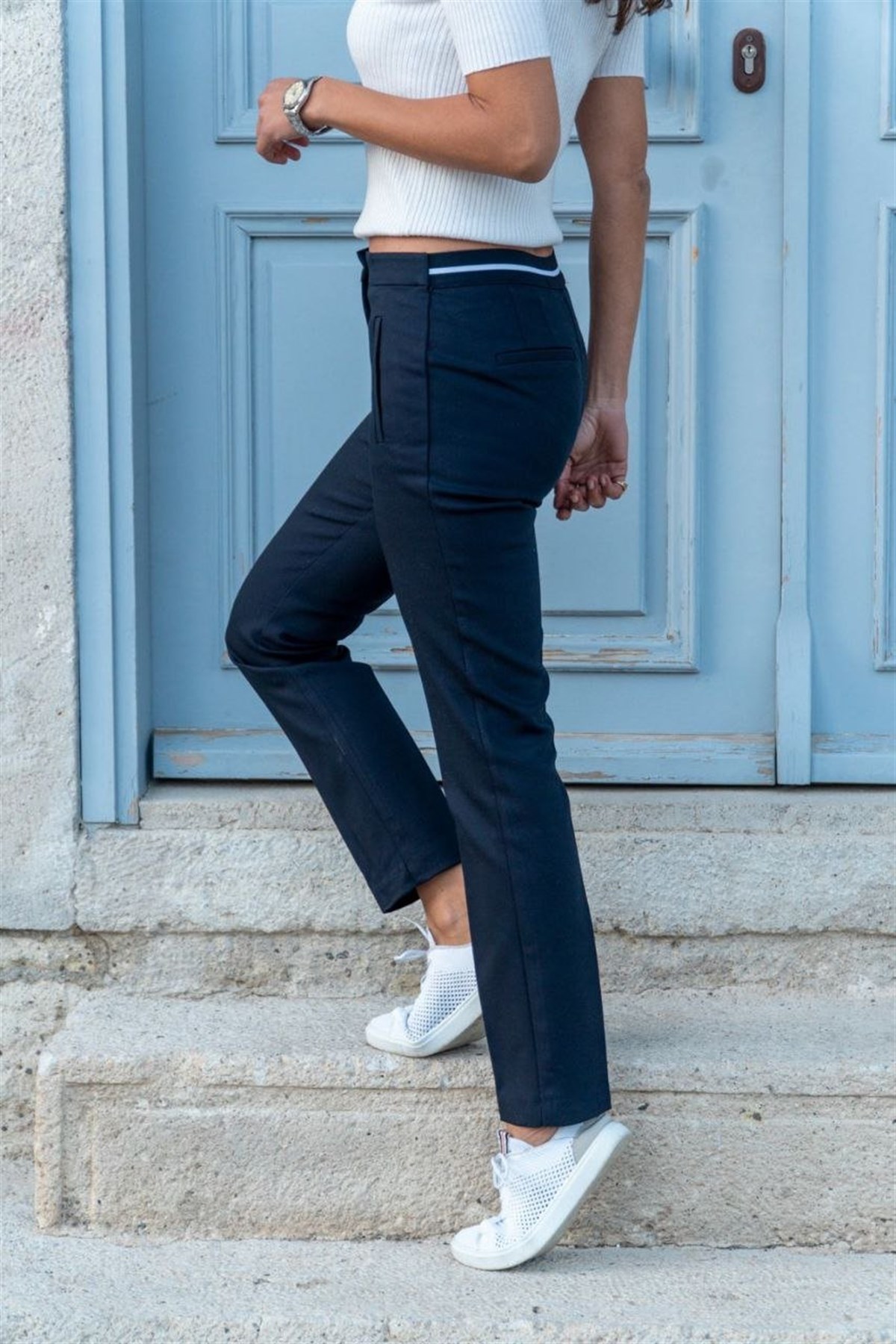 Zara Model Kumaş Pantolon. - Viyamo