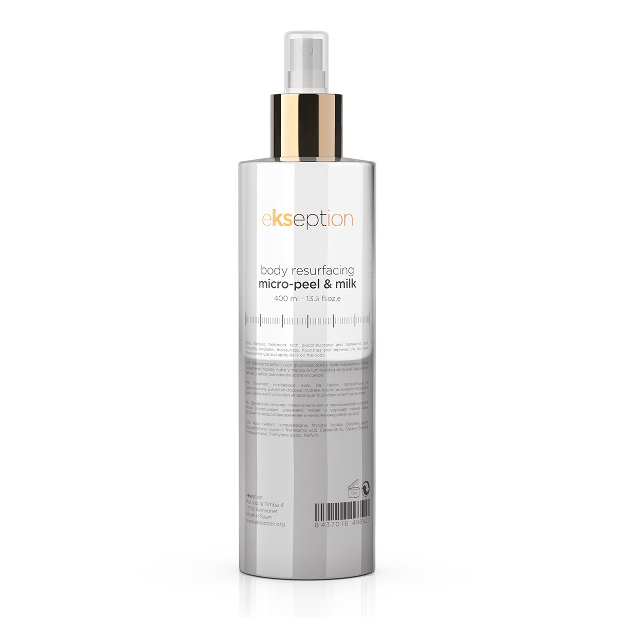 Body Resurfacing Micro-Peel & Milk Yenileyici, Nemlendirici Mikro Peeling Sütü, Nemlendirici Vücut Losyonu