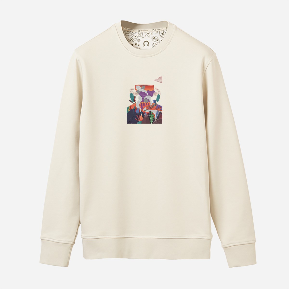 Sweatshirt Citylight Erkek Taş