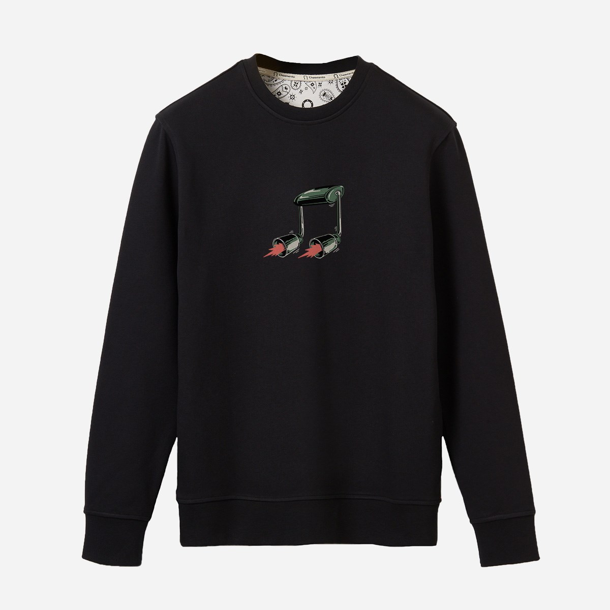 Sweatshirt Melody Erkek Siyah