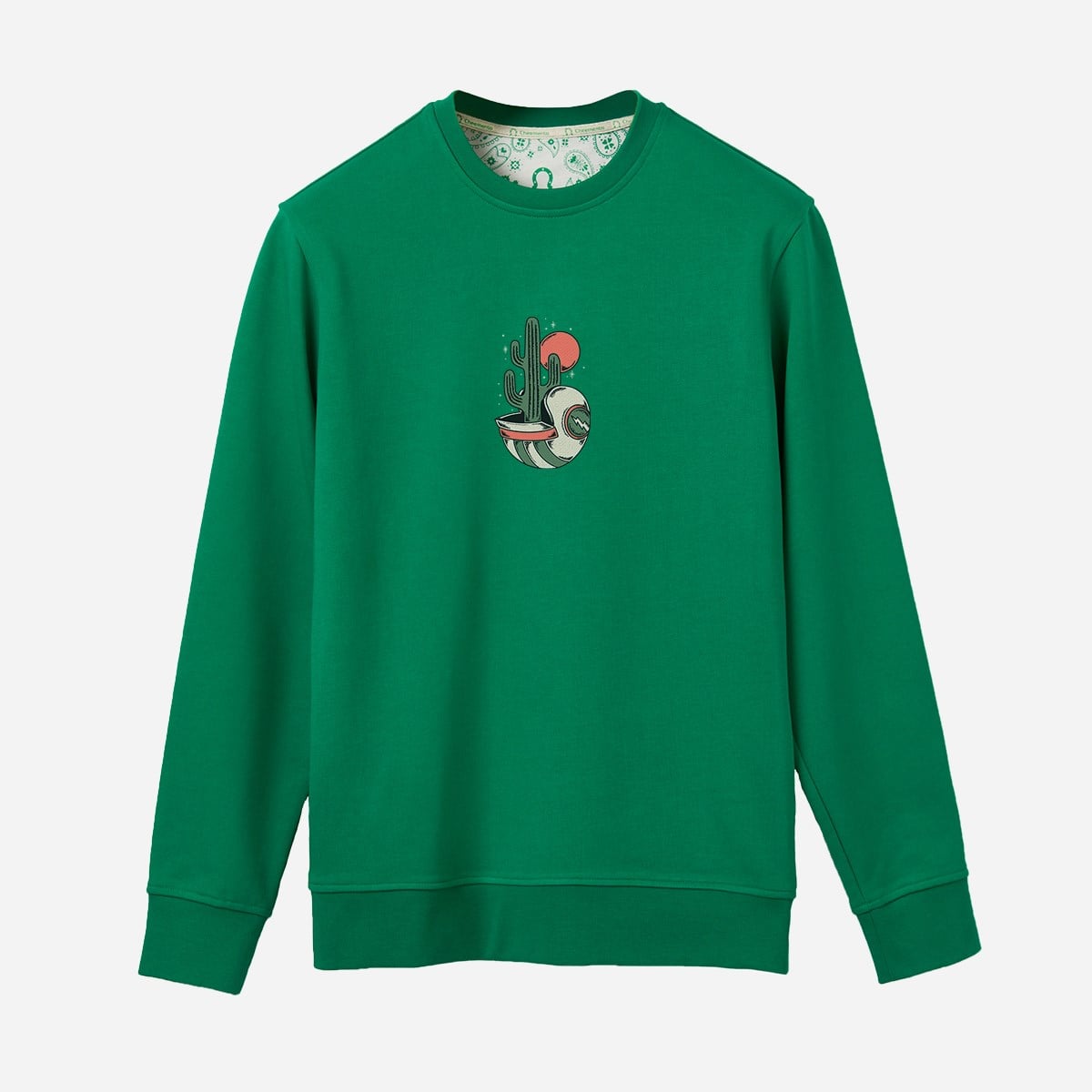 Sweatshirt Sunset Kadın Yeşil