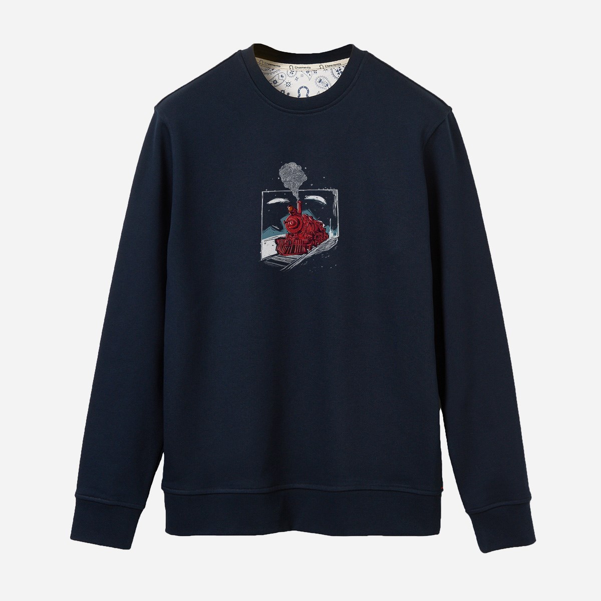 Sweatshirt Train Kadın Lacivert