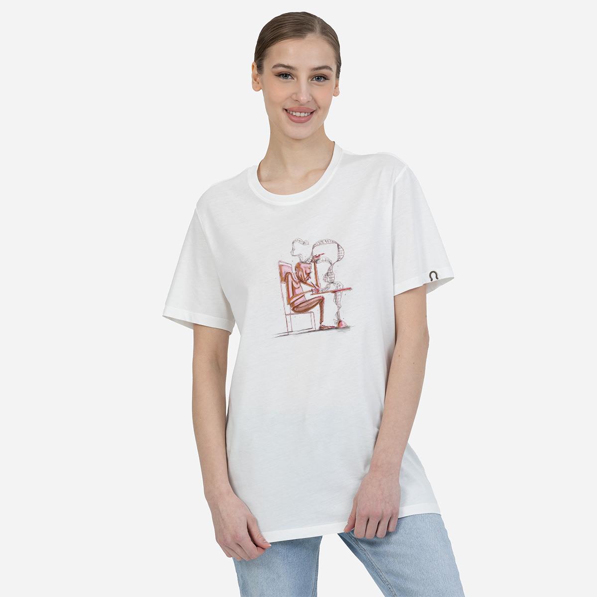 Tshirt Toughts Kadın