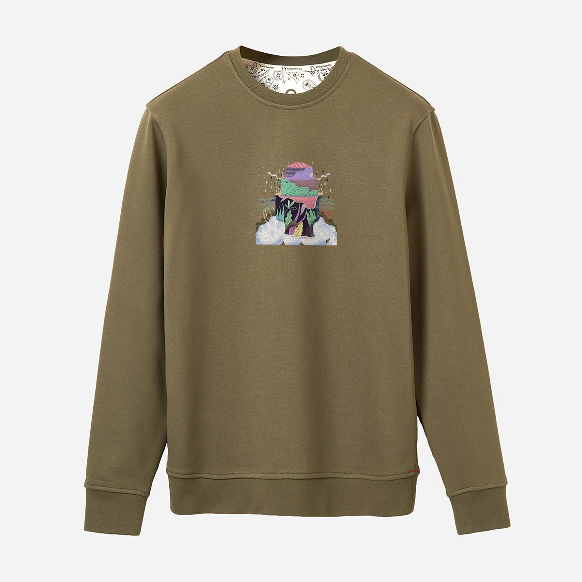  Sweatshirt Yükseliş Erkek Yeşil