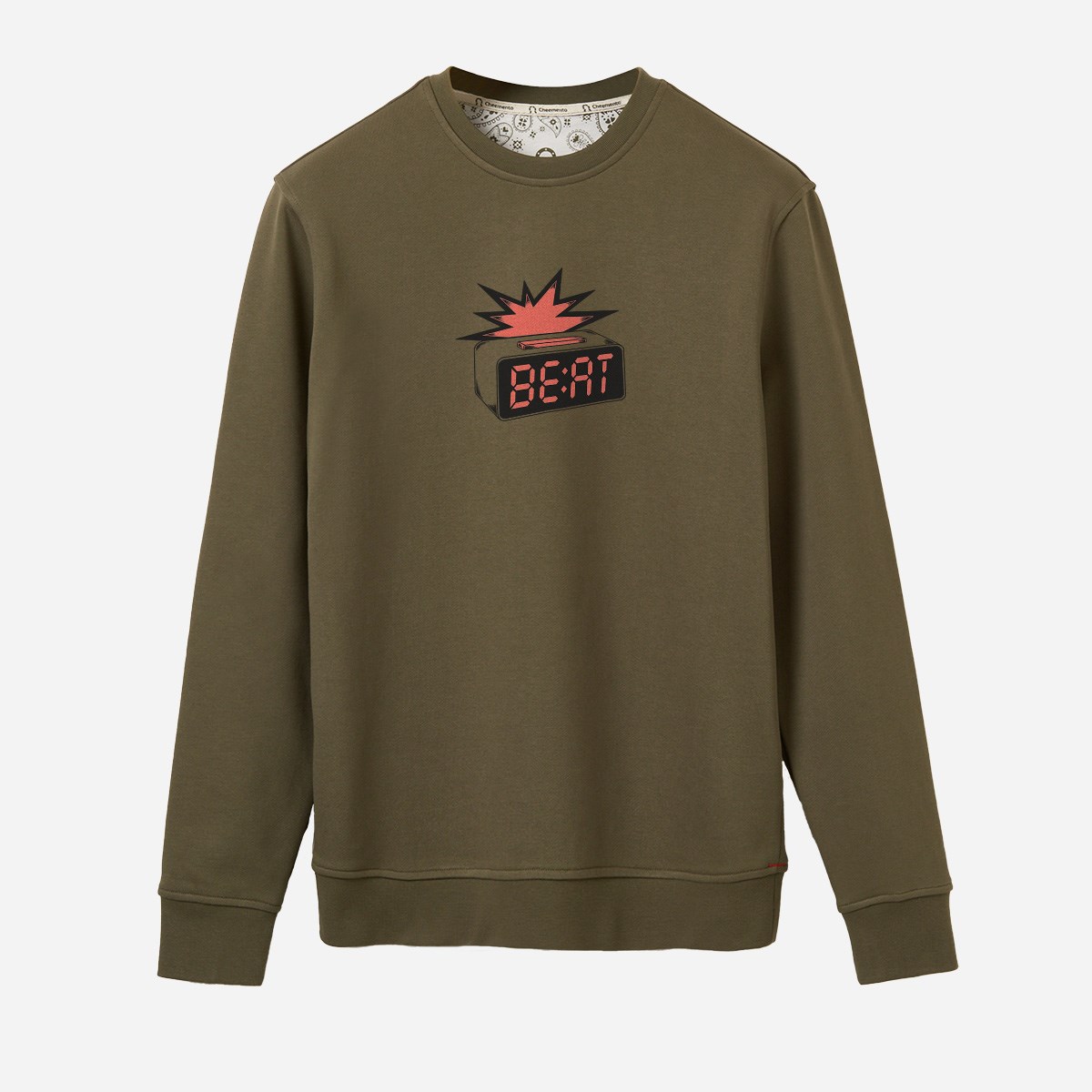 Sweatshirt Beat Erkek Siyah