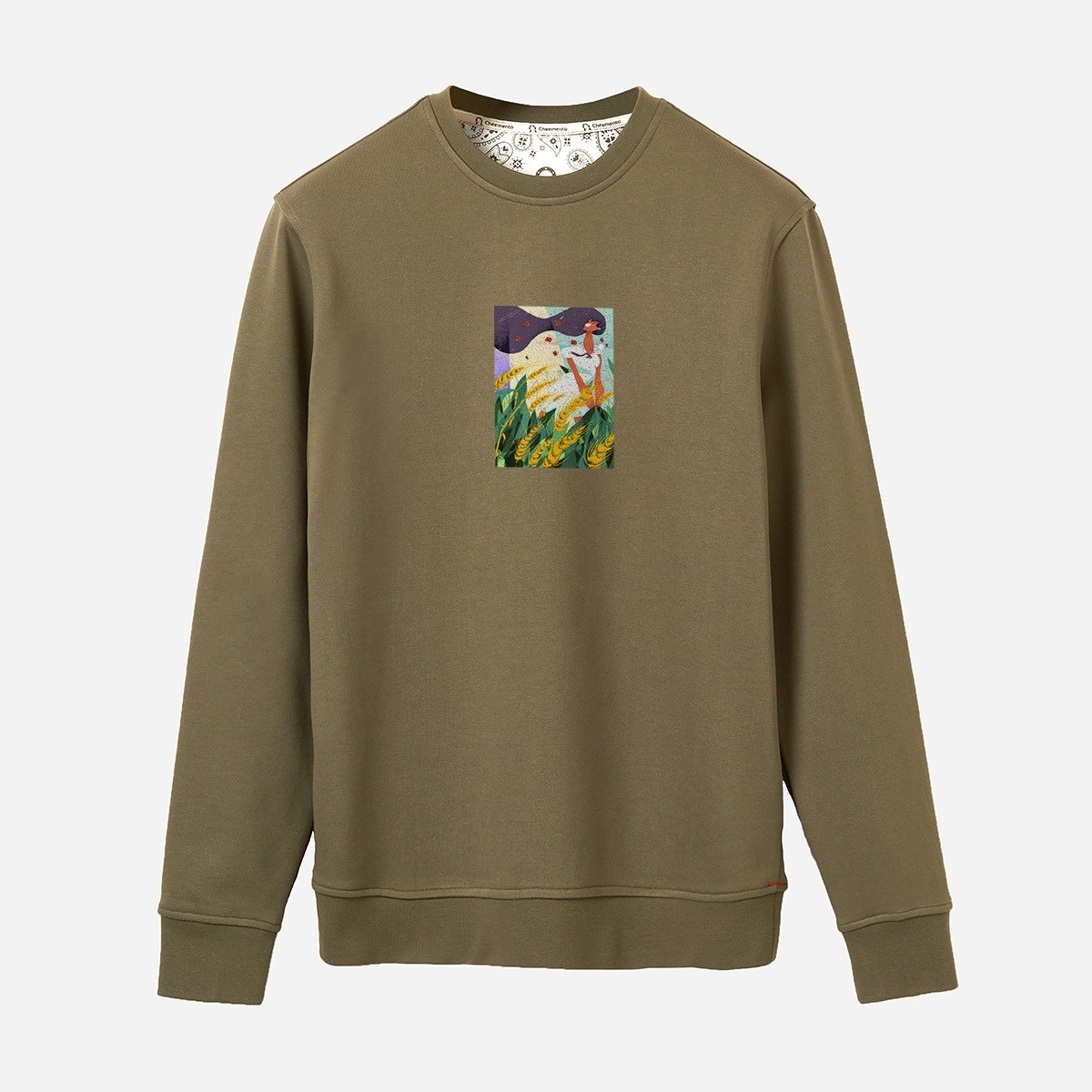 Sweatshirt Burçak Tarlası Erkek Turuncu