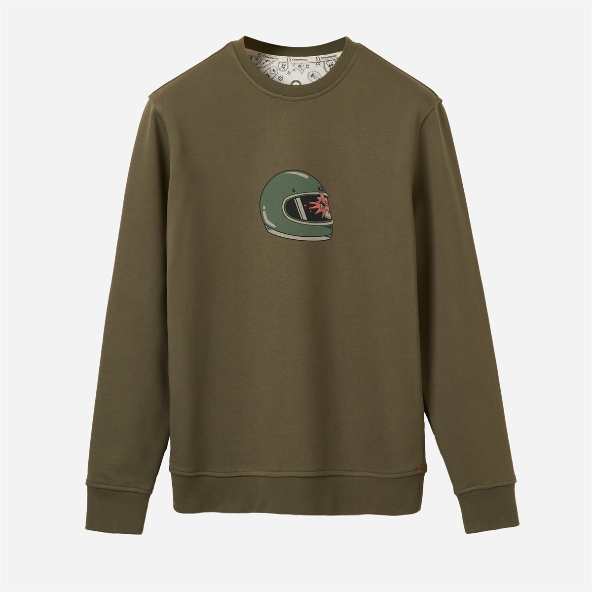 Sweatshirt Collision Erkek Lacivert