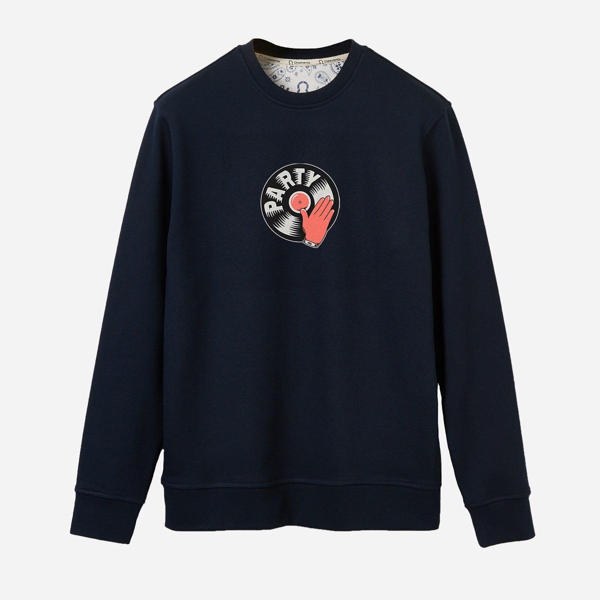 Sweatshirt Party Erkek Haki
