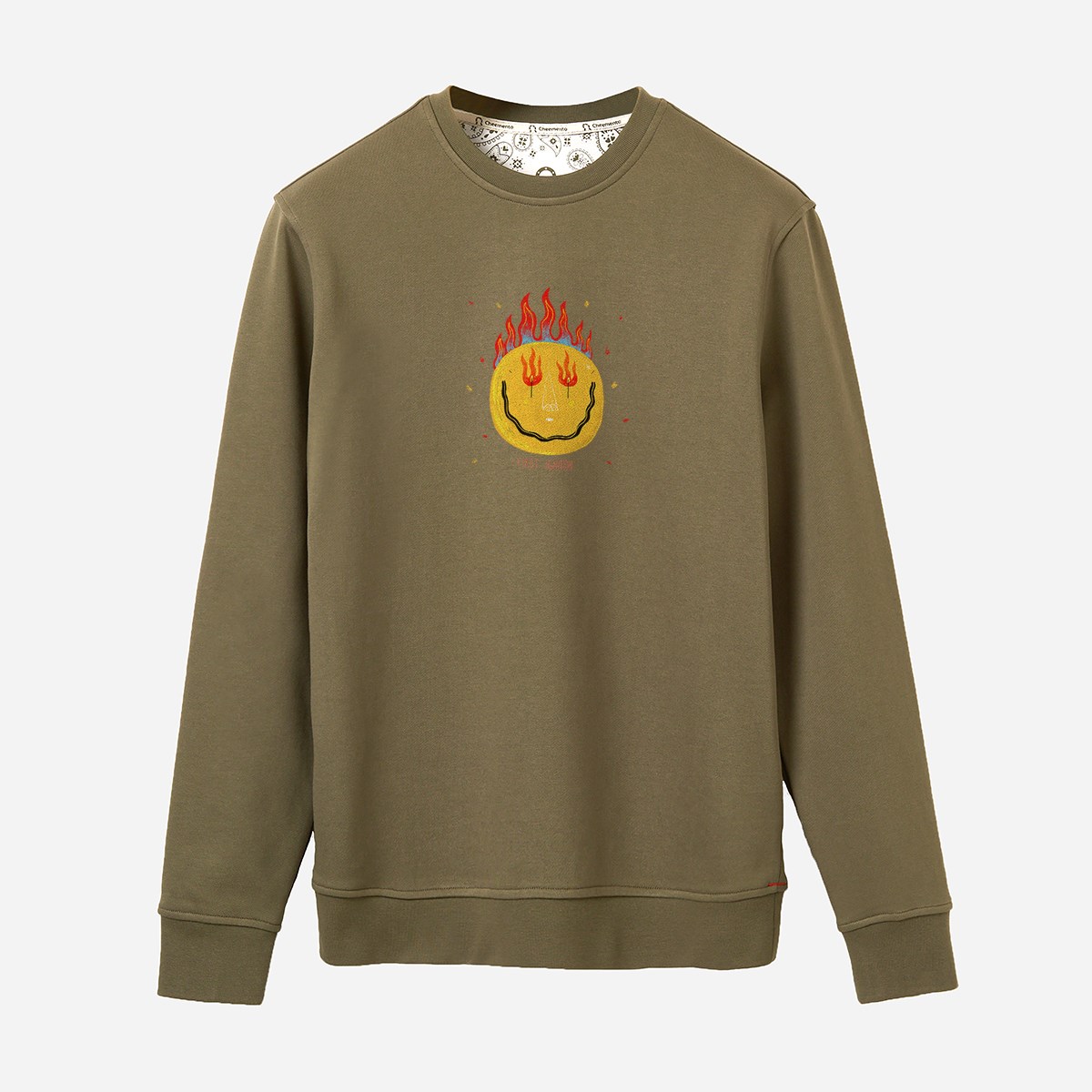 Sweatshirt Smile Erkek Mavi