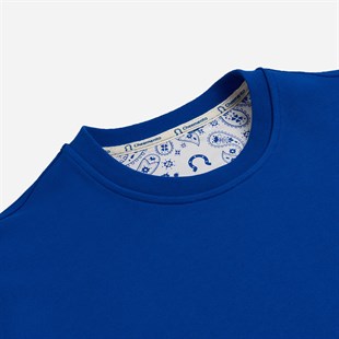  Sweatshirt Drop  Kadın Mavi