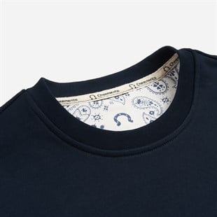  Sweatshirt Drop  Kadın Mavi