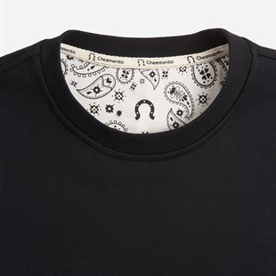  Sweatshirt Drop  Kadın Mavi