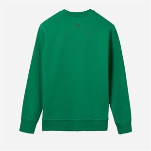  Sweatshirt Never Regret  Kadın Yeşil