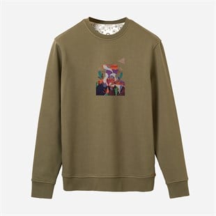 Sweatshirt Citylight Erkek Taş