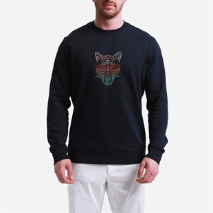 Sweatshirt Fox Erkek Mavi