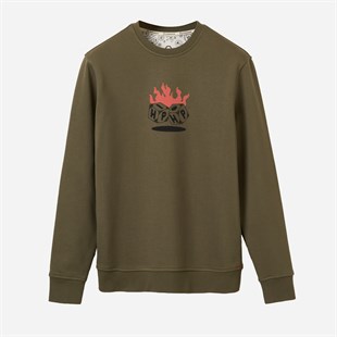 Sweatshirt Hiphop Erkek Siyah