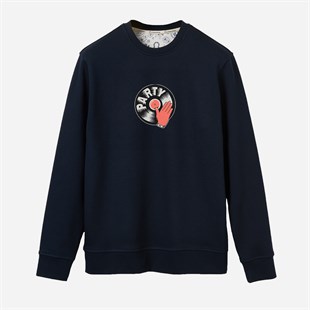 Sweatshirt Party Erkek Haki
