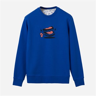 Sweatshirt Playback Erkek Mavi