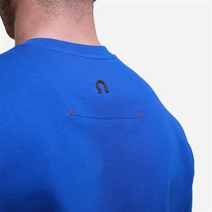 Sweatshirt Smile Erkek Mavi