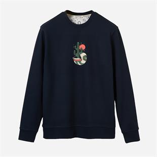 Sweatshirt Sunset Kadın
