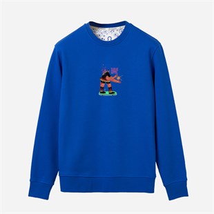 Sweatshirt Uçuş Erkek Lacivert