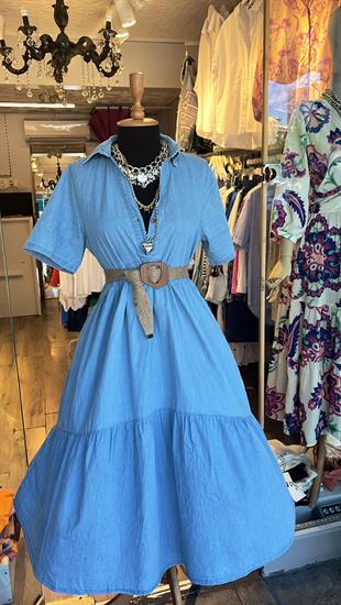 Tasarım İlly Tencel Jean Elbise