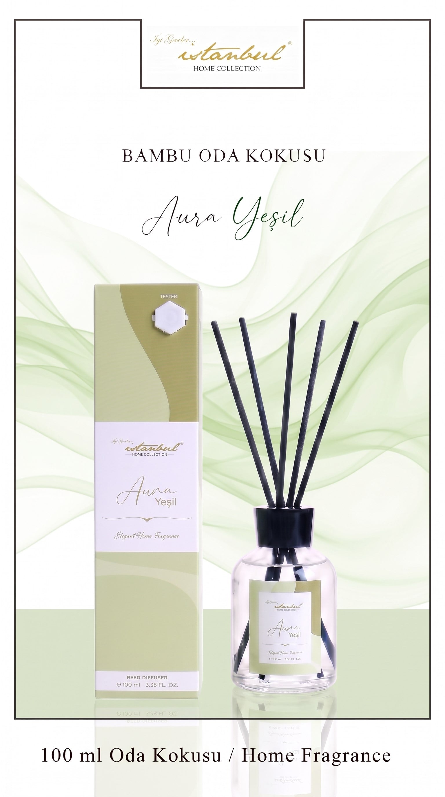 Aura Oda Kokusu 100 ml - Yeşil
