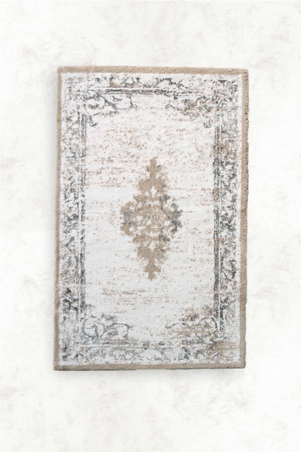 HCW Hera Pamuk Viskon Banyo Paspası 70x120 Gri