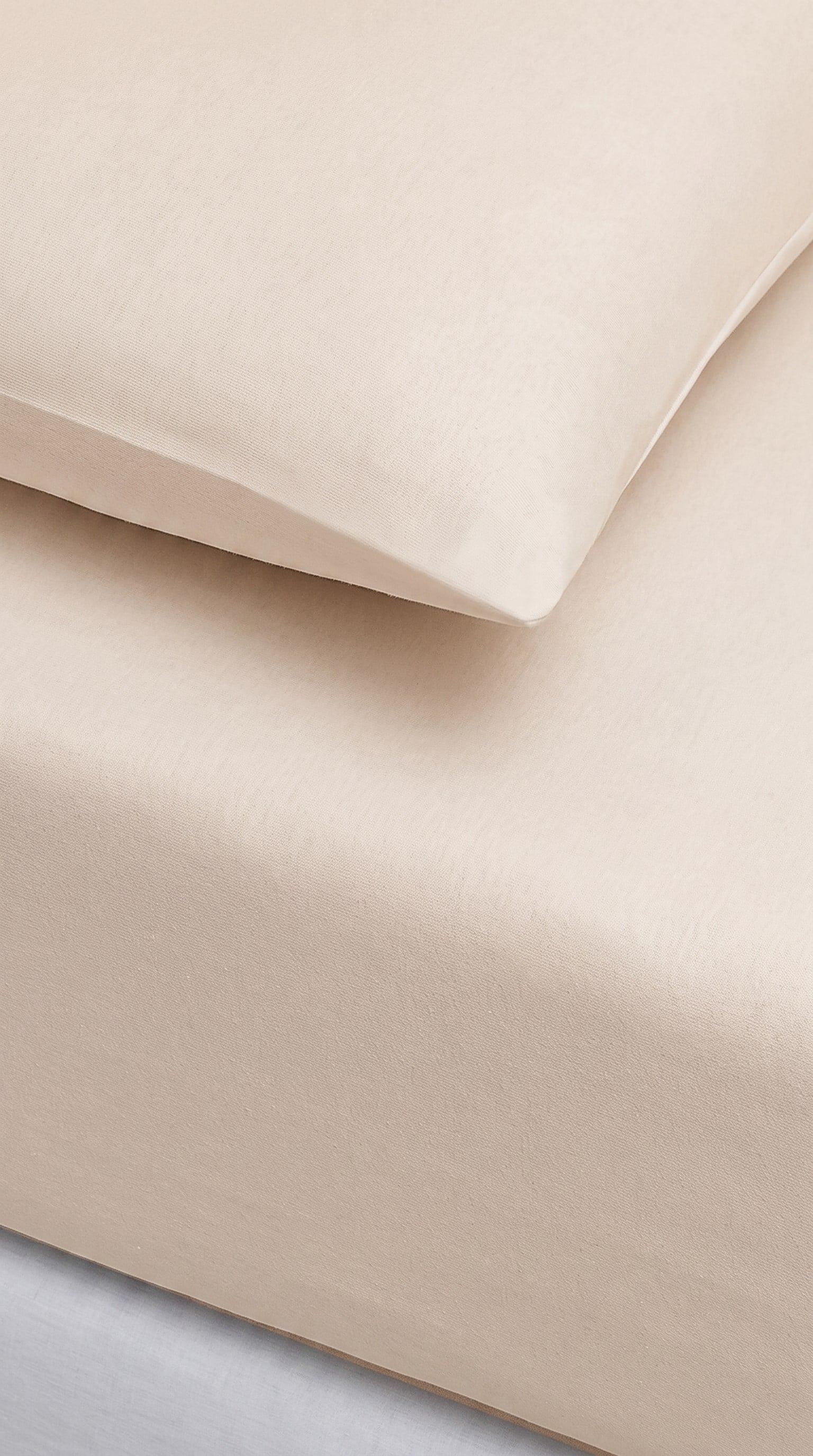 İgi Ranforce Fitted Çarşaf Set - 120x200 cm - Açık Bej