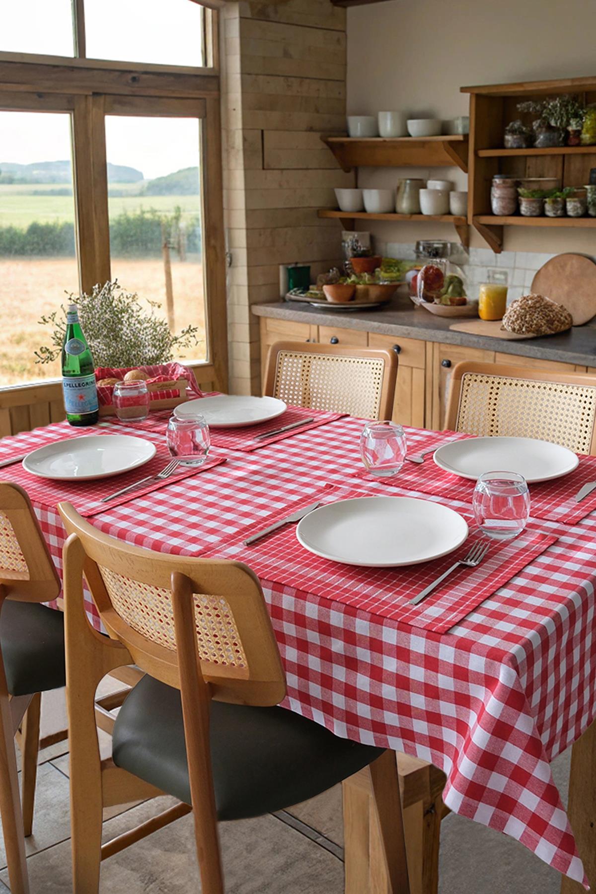 Piknik & Sofra Seti / Happy Days - Kırmızı