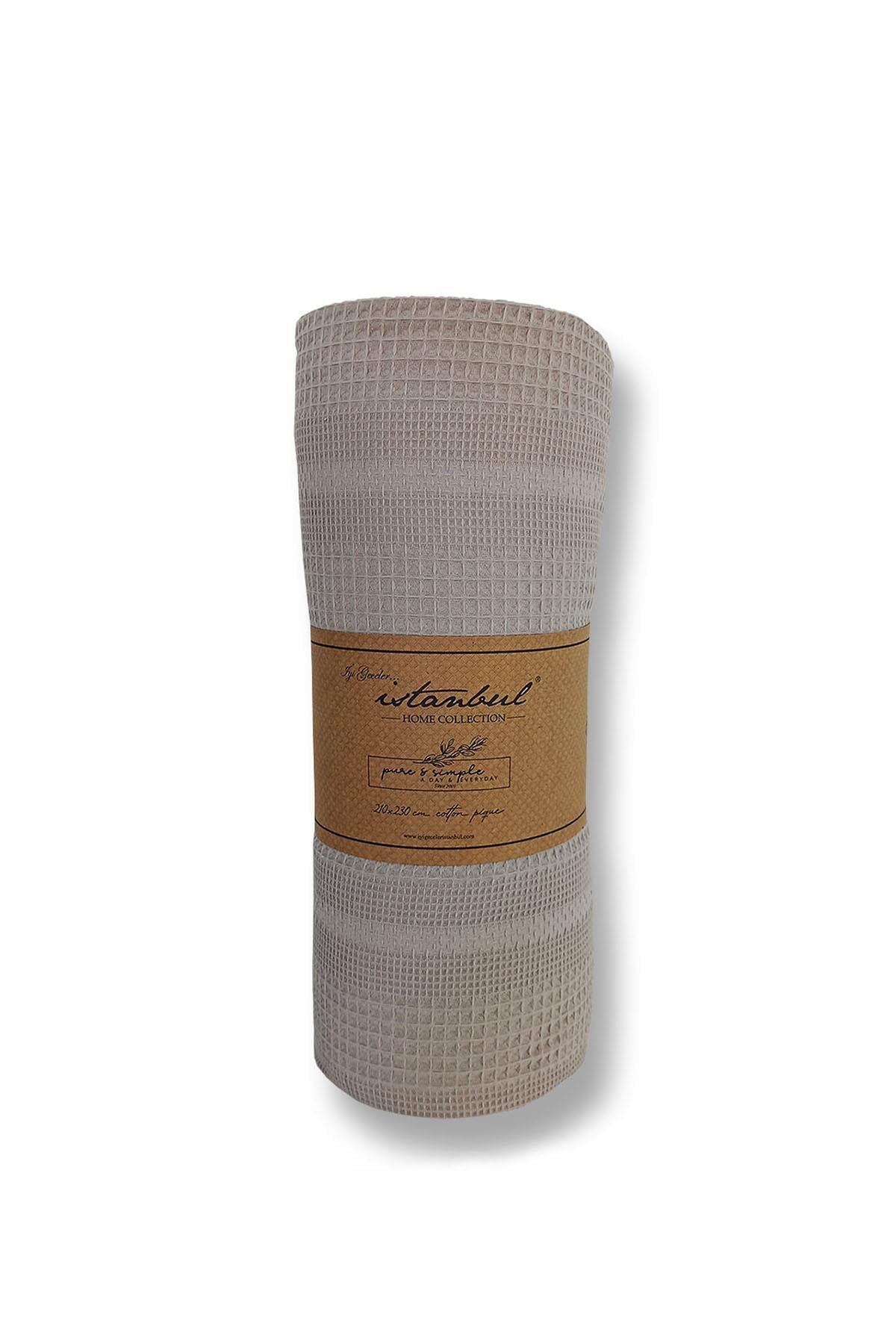 Pure Simple Çift Kişilik Pike - Bej