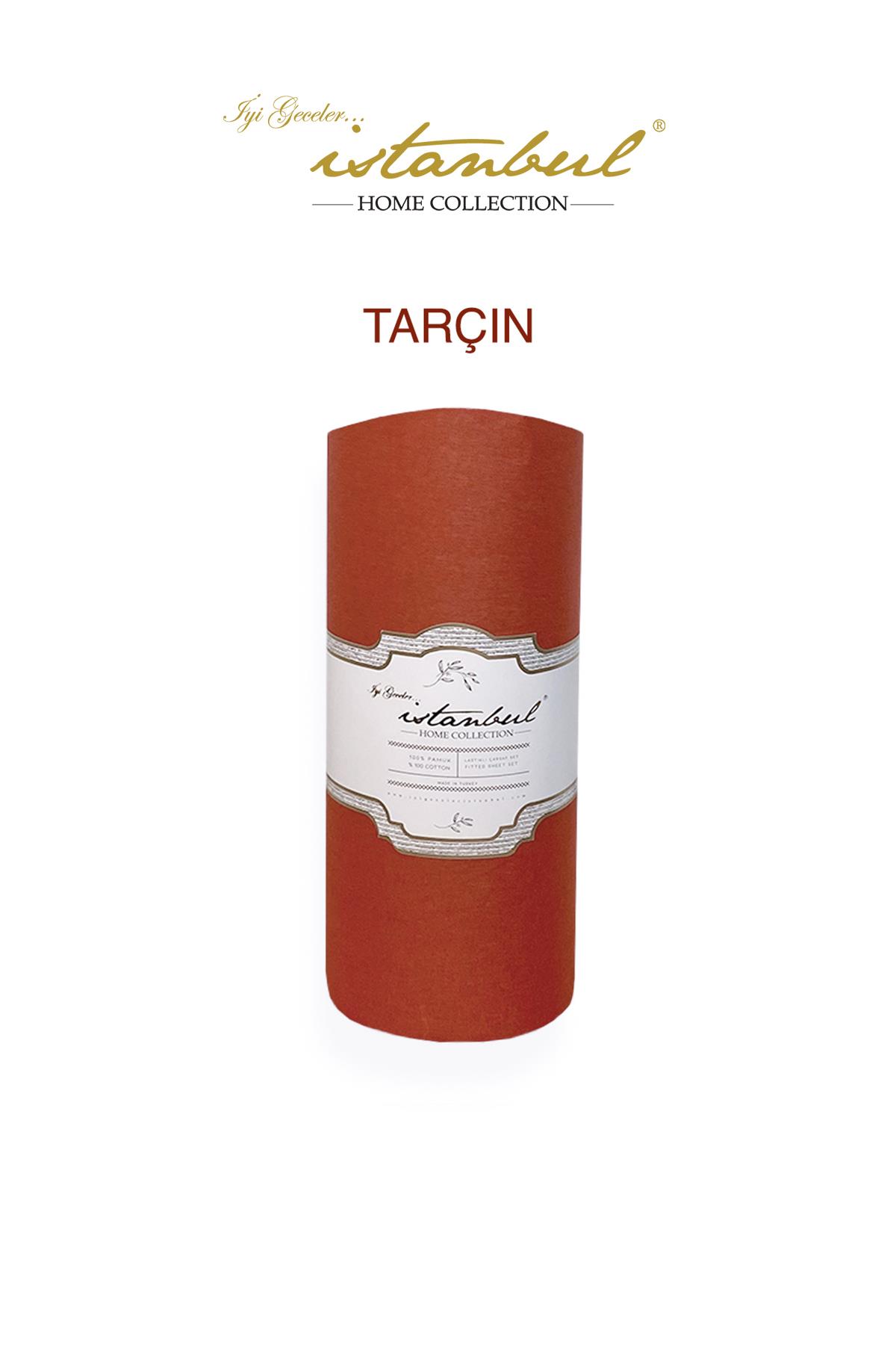 Ranforce Tek Kişilik Fitted Çarşaf Set 120x200+30 cm - Tarçın