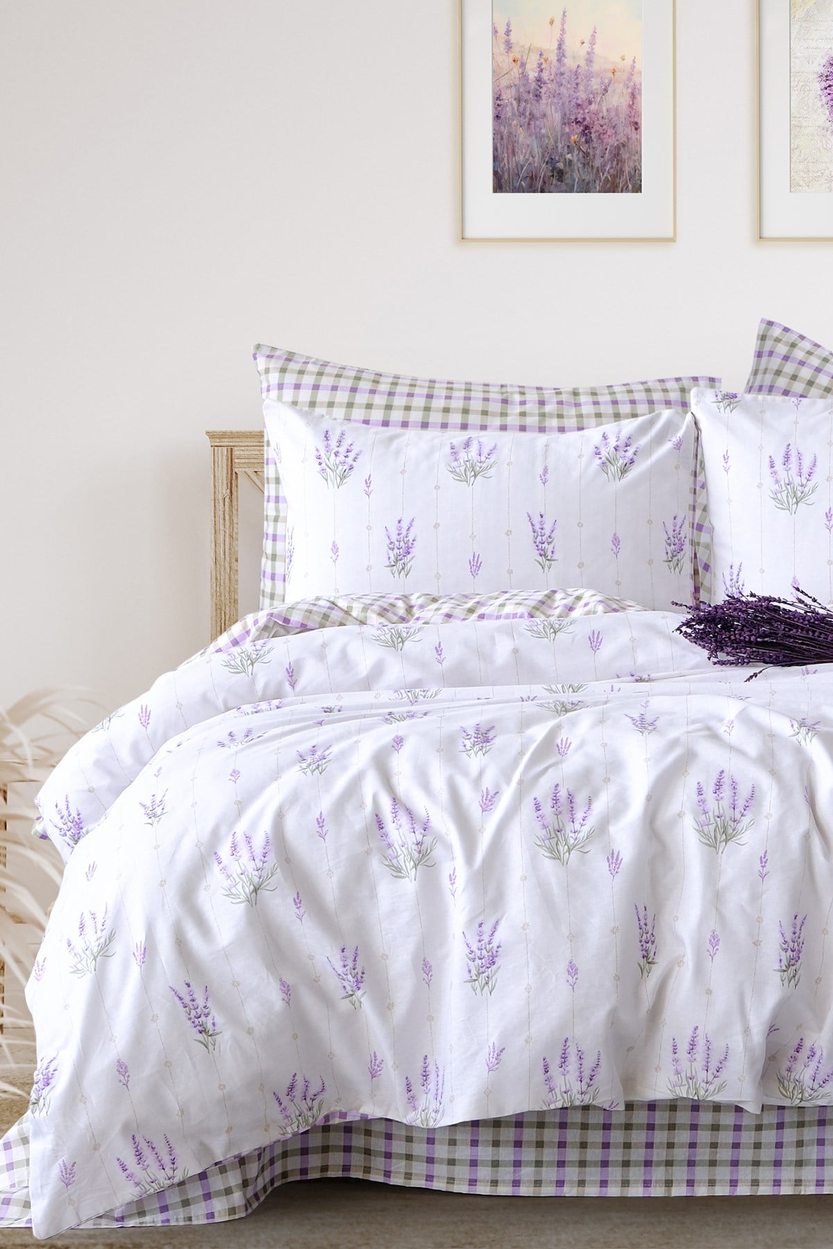 Ranforce Tek Kişilik Nevresim Takımı - Lavender