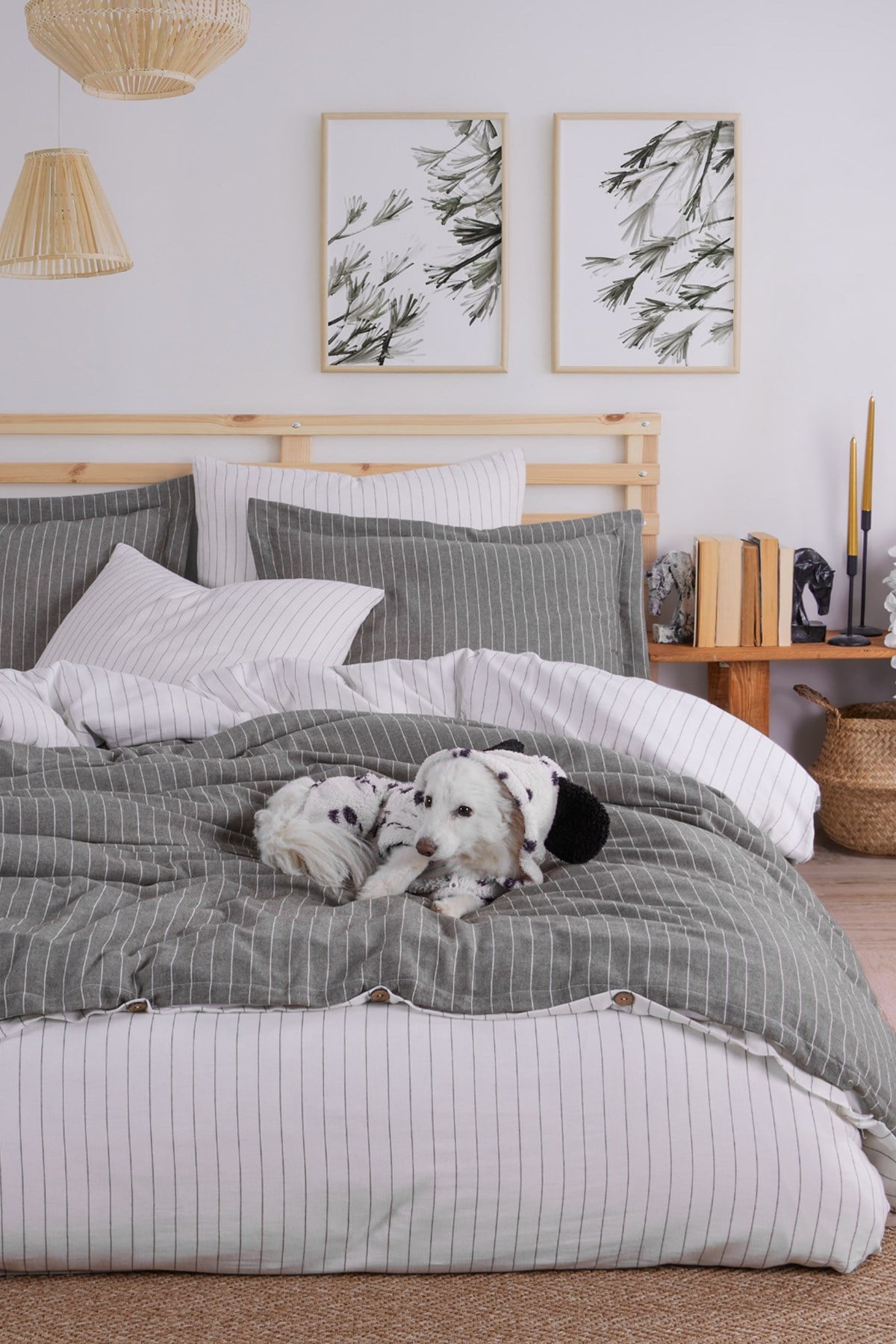 Soft Dream Çift Kişilik Nevresim Takımı Haki