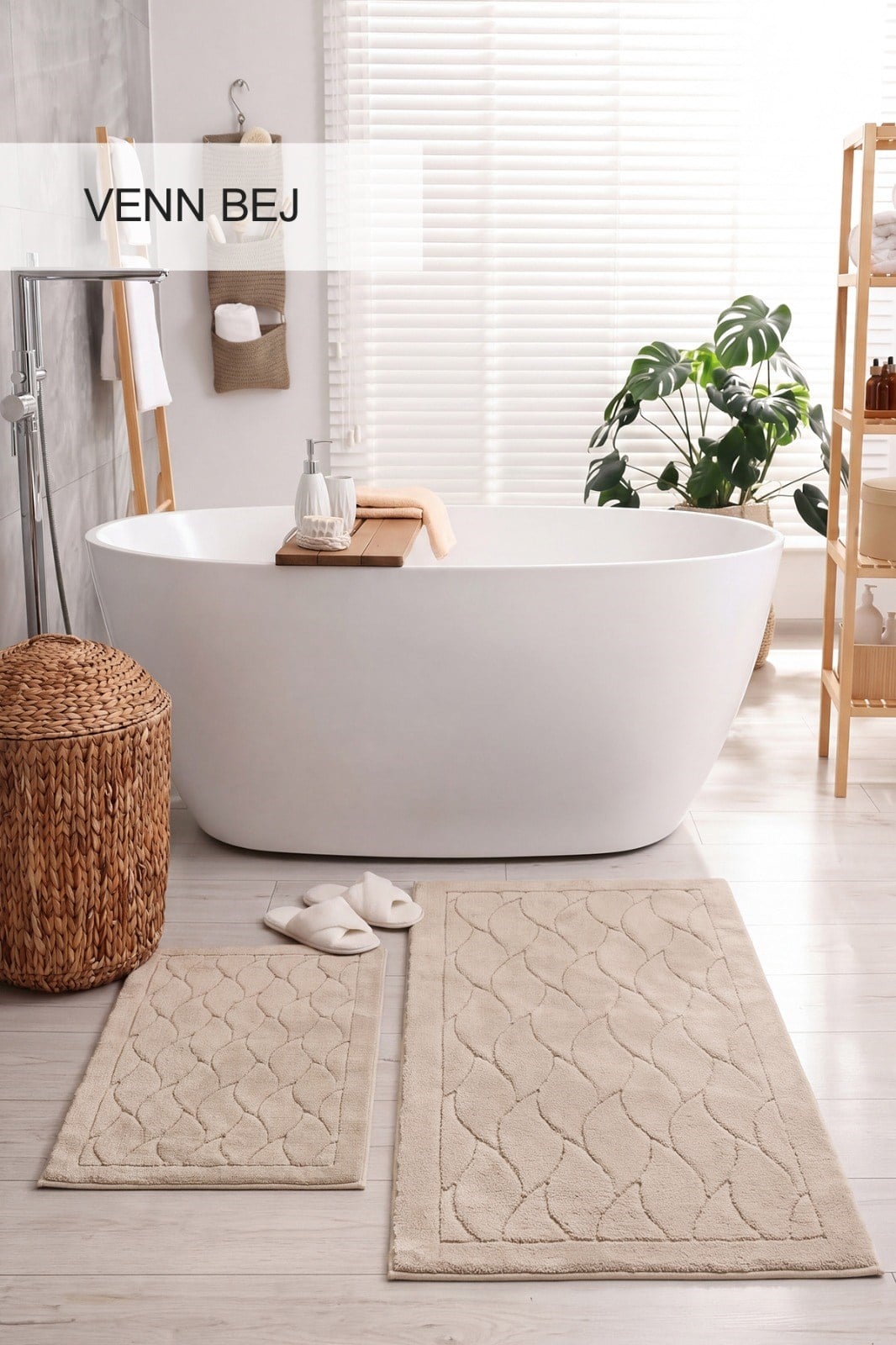 Venn Bej - 40x60-60x100 Paspas Set