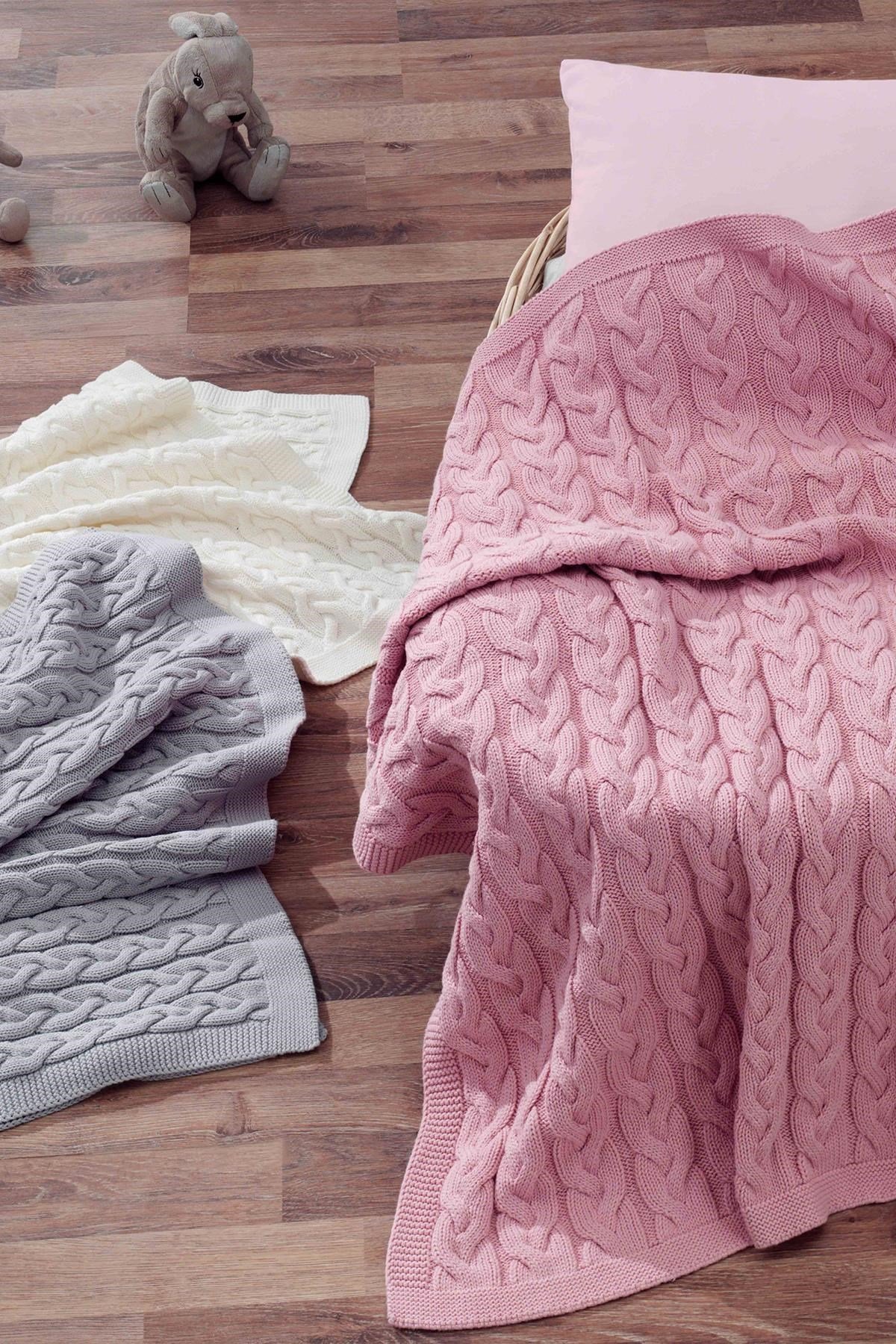 Baby Love Battaniye 80X90 Pudra