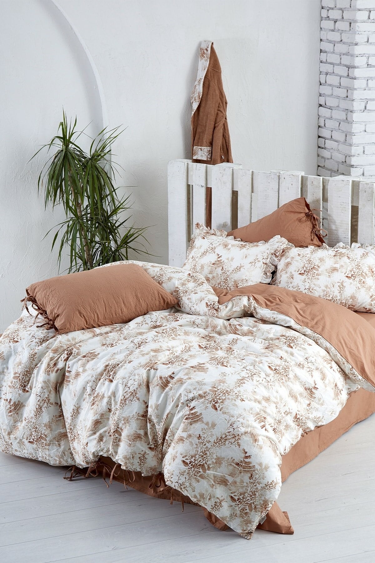 Ecocotton Helya Nevresim Takımı Çift Kişilik 200*220