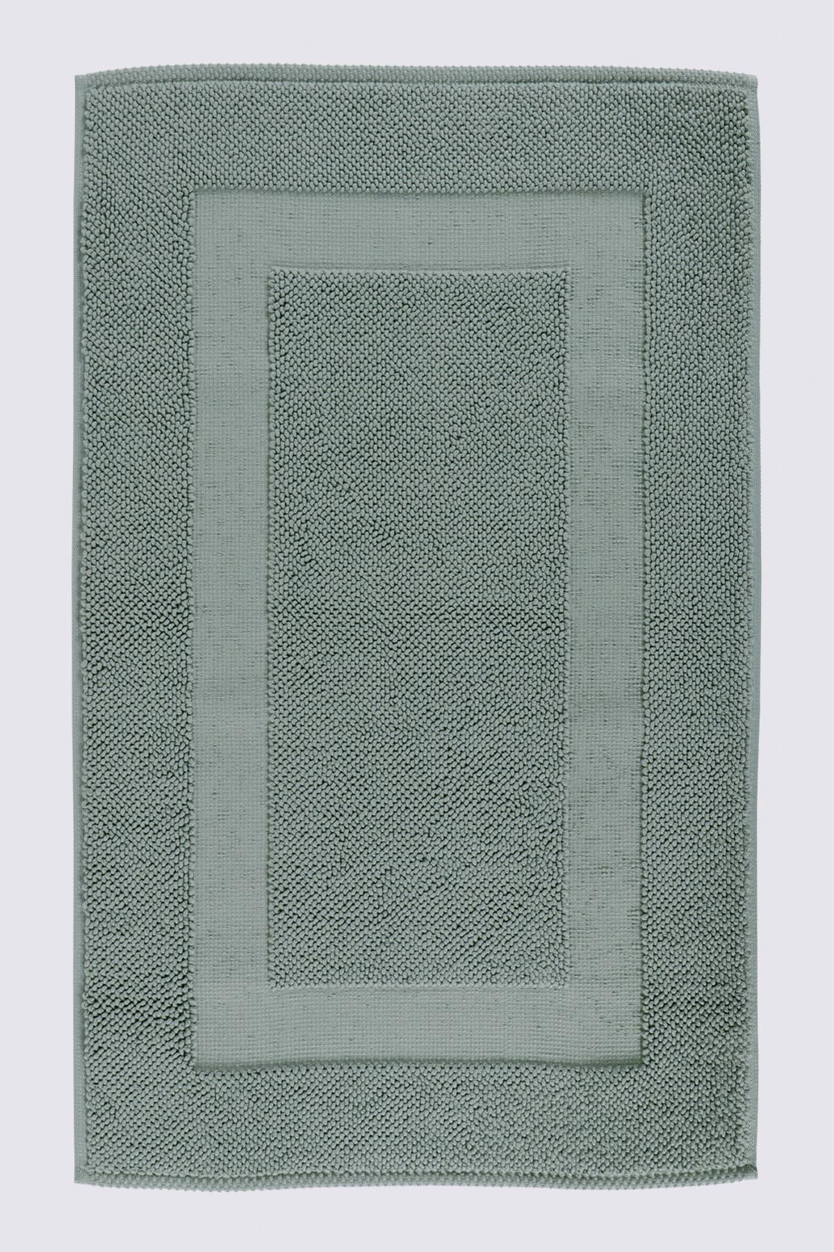 Ecocotton Kaia Banyo Paspası %100 Organik Pamuk Yeşil 50x80 Cm