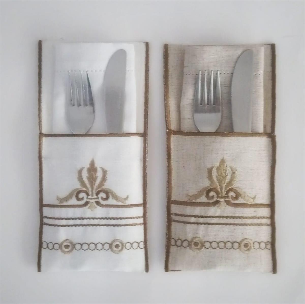 Fel 1268 Kaşıklık 11*23 Keten Bej