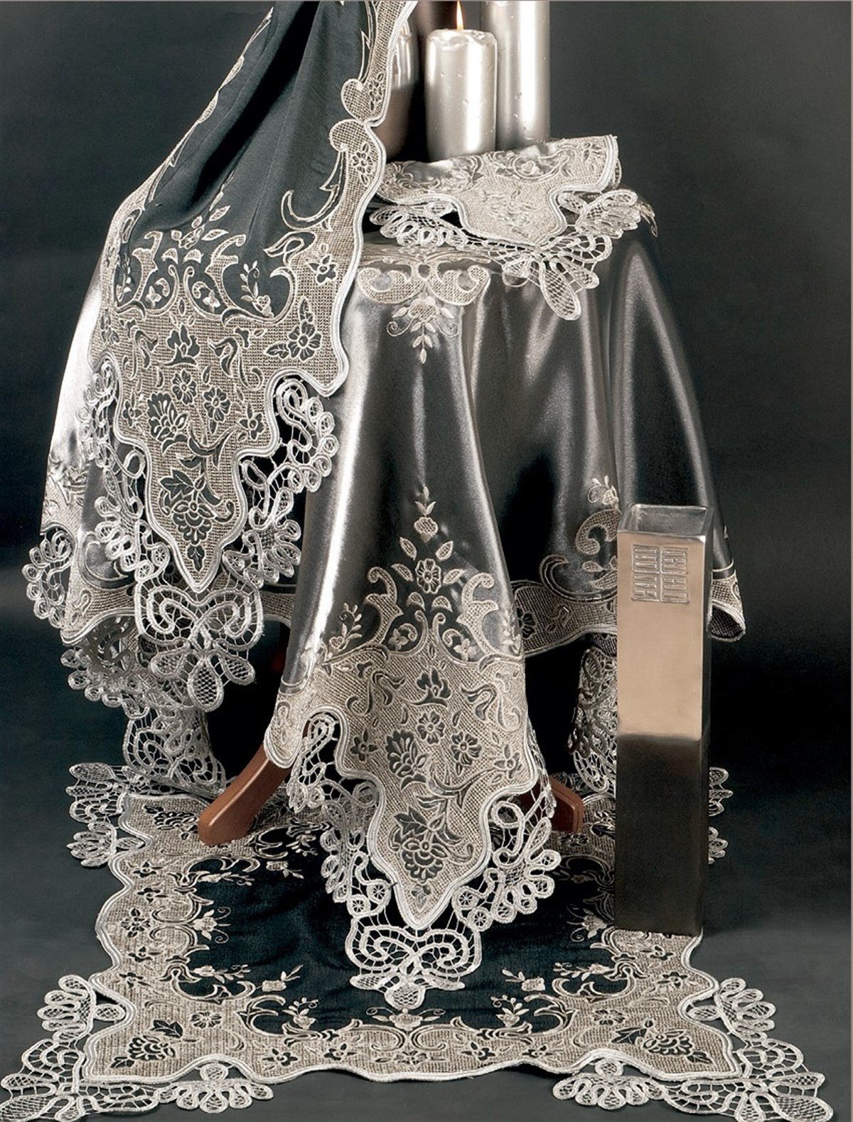 Fel Runner Saten Gri 36*100