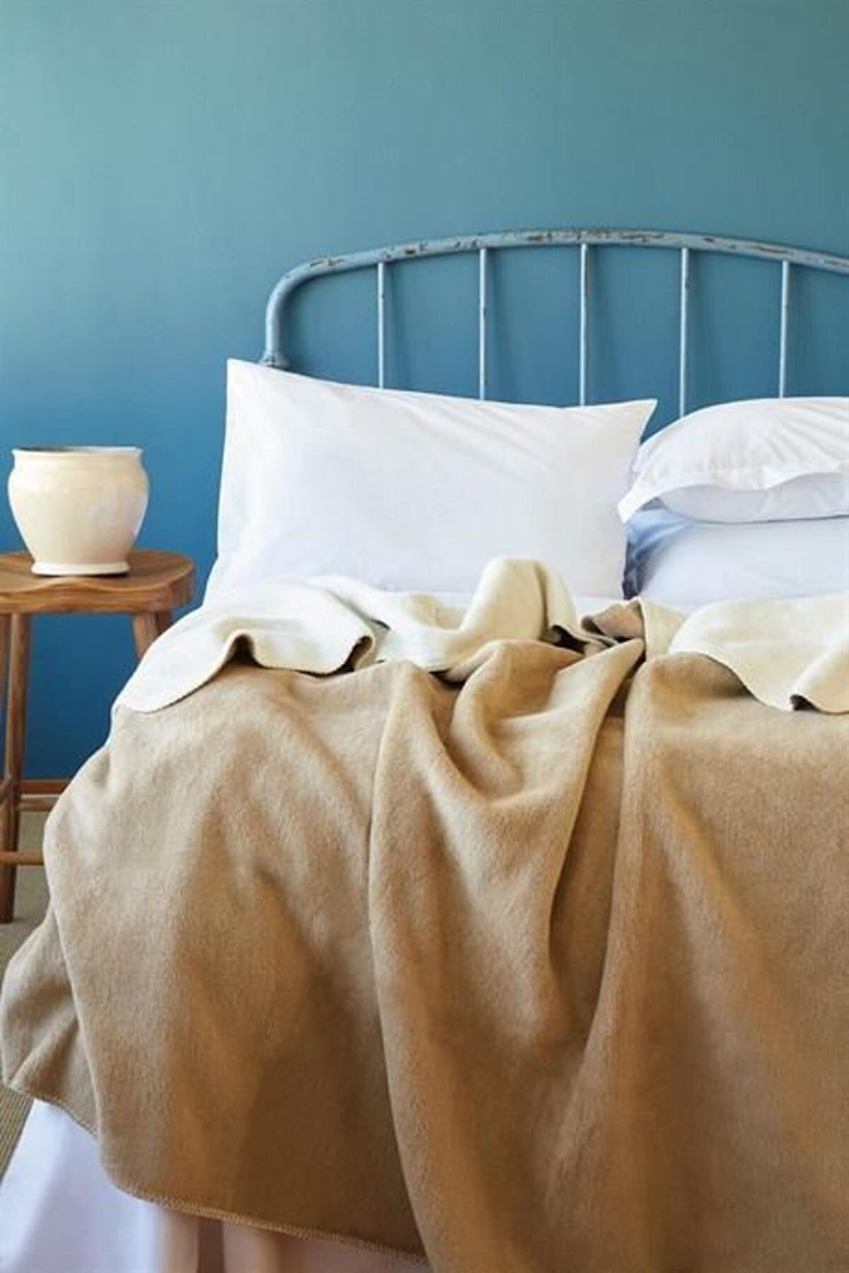 İssimo Simply Battaniye Bej Krem 200*220