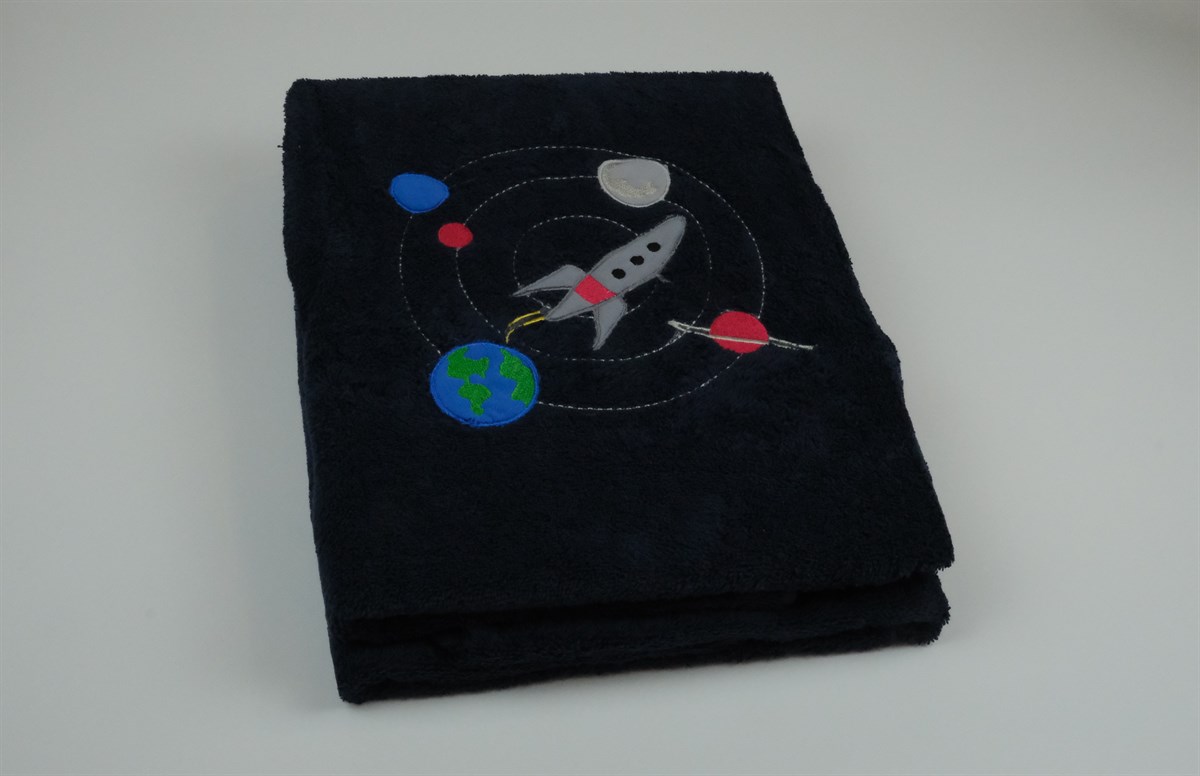 Jua Bebek Beden Havlusu Uzay