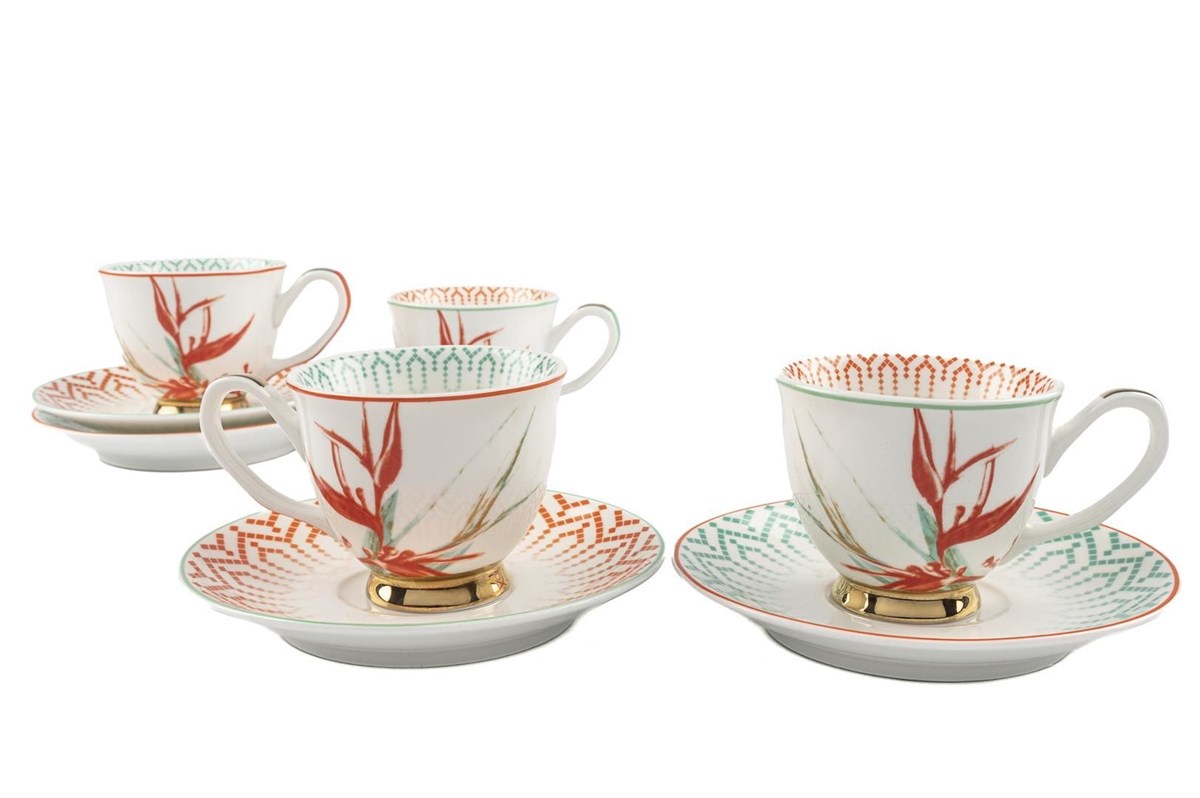 Mikasa Moor Celosia 4lü Kahve Fincanı Seti