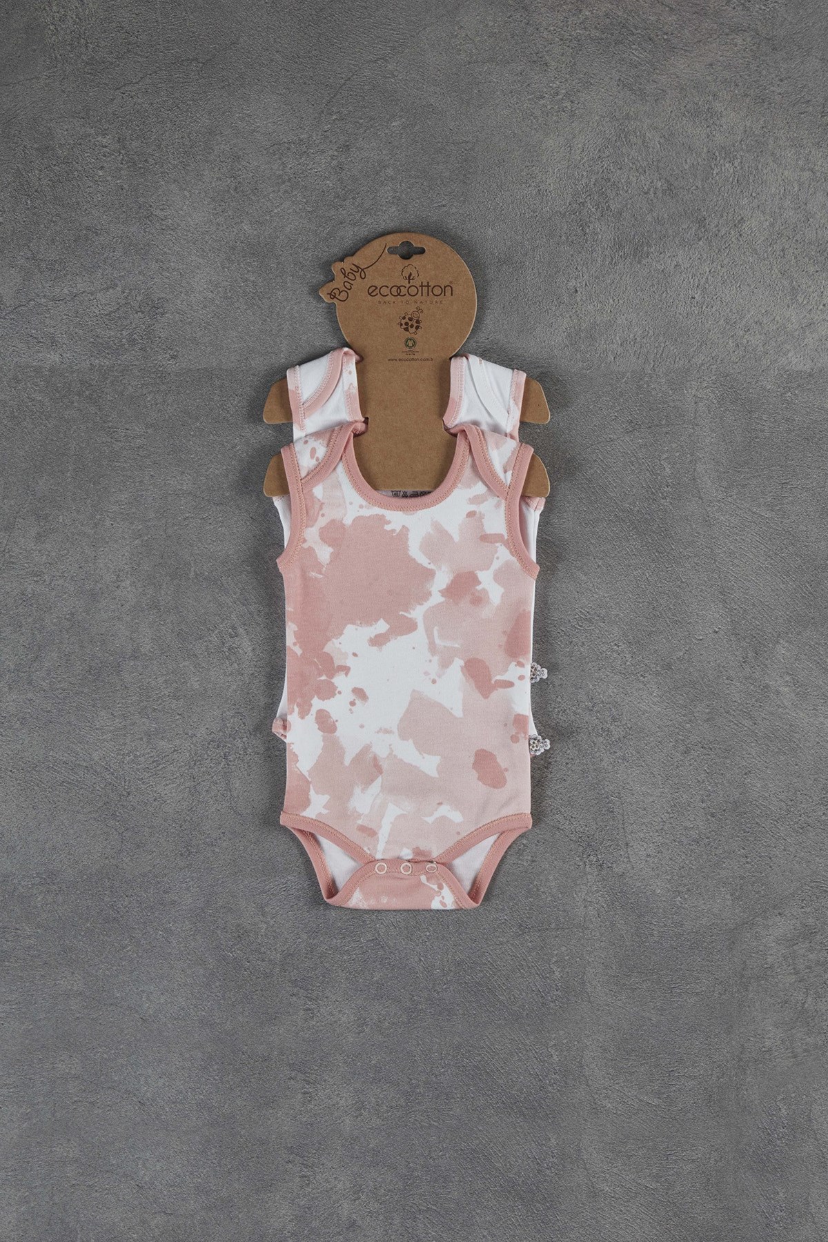 Rosa Zıbın Seti Kolsuz 2'Li