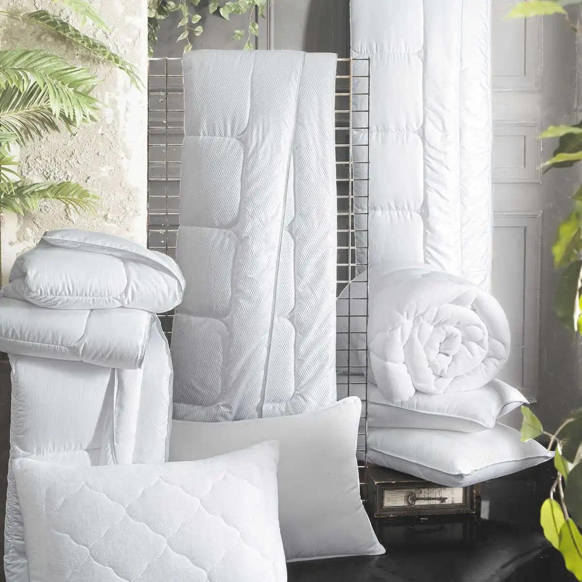 Sarev Q Bounce Yorgan Çift Kişilik Beyaz 