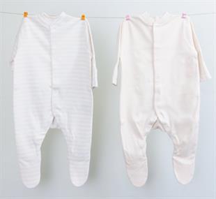 Medekids Ayaklı Tulum 2’li Somon 0-3 Ay