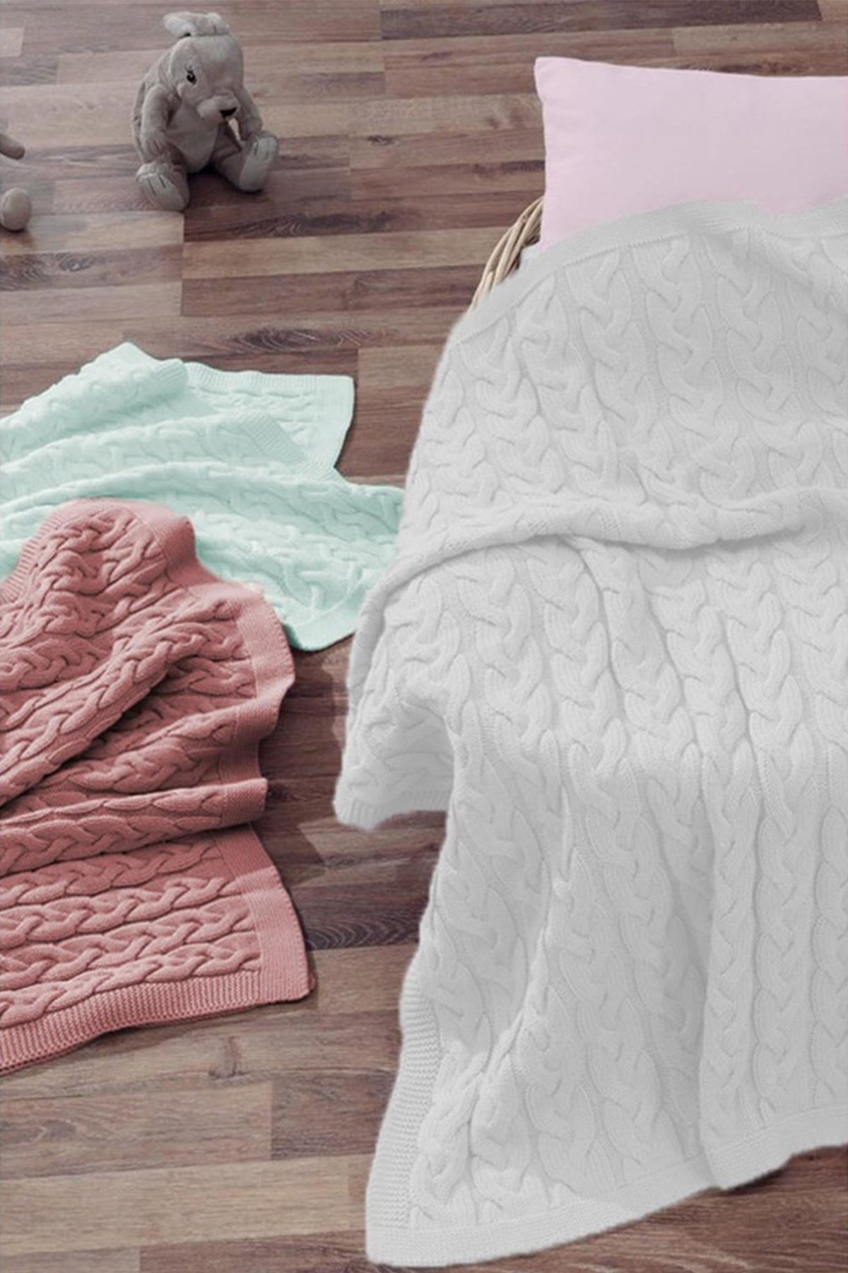 Baby Love Battaniye 80X90 Krem