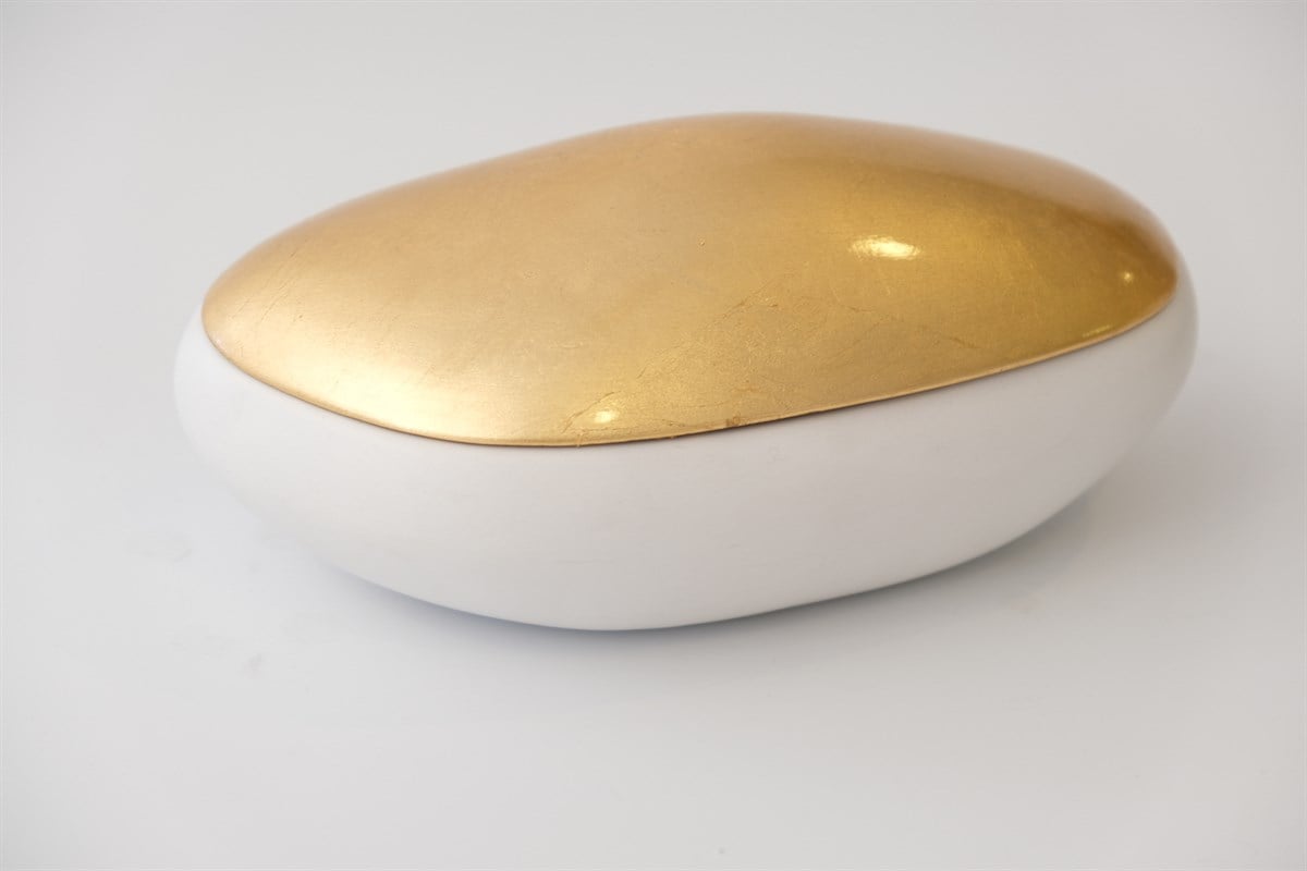 Çakıl Gold Kapaklı Seramik - Büyük
