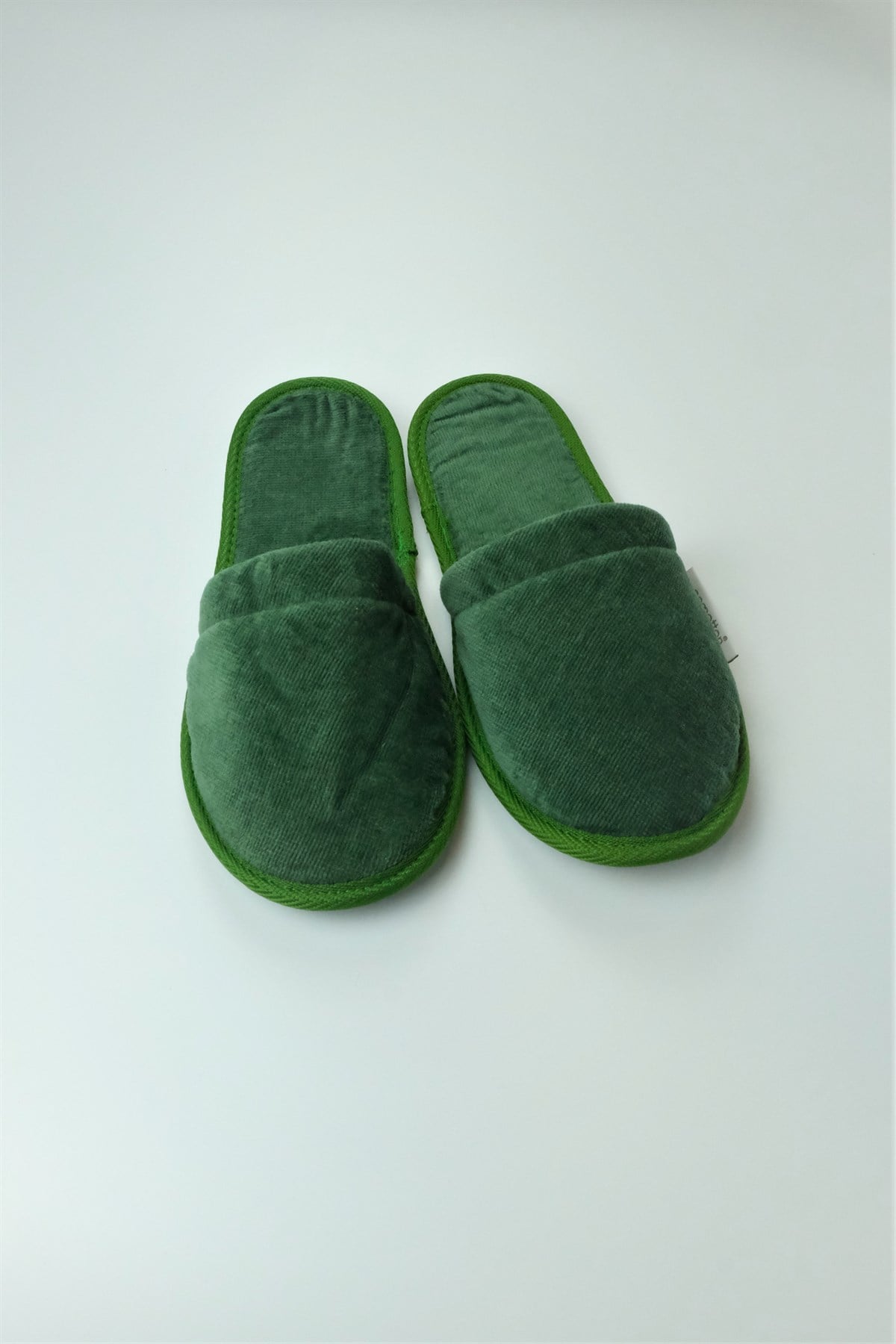 Ecocotton Havlu Terlik Koyu Yeşil