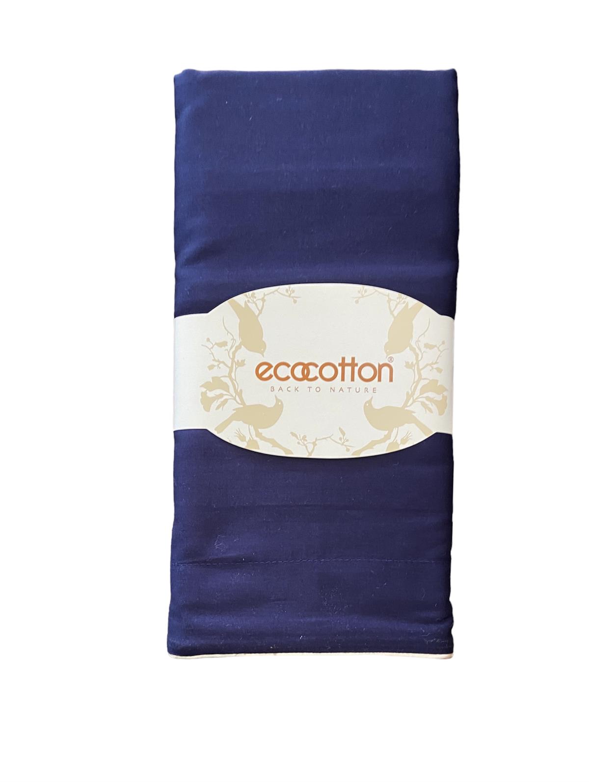 Ecocotton Yastık Kılıfı Lacivert 50*70 cm